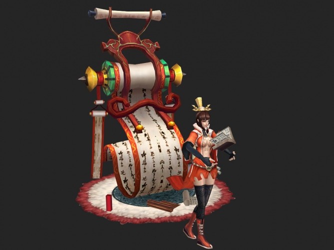 求魔全套游戏角色模型
