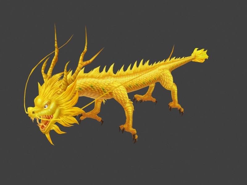一套精美游戏动物宠物3D模型 fbX格式 有绑定和动画！