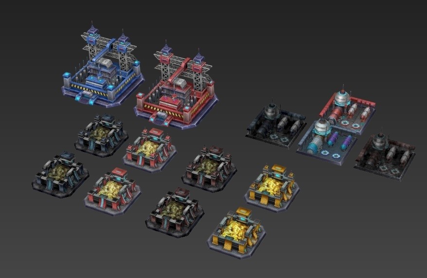 超级武器红警 红色警戒3DMAX格式低模