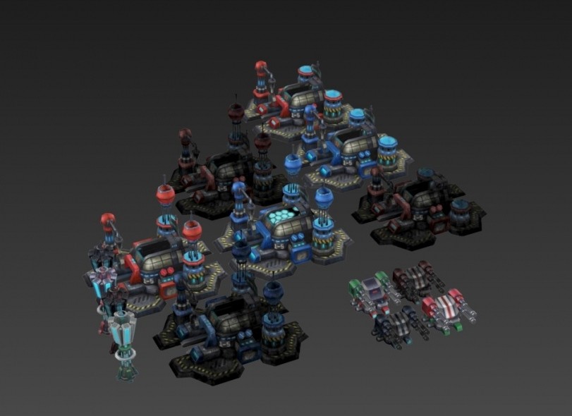 超级武器红警 红色警戒3DMAX格式低模