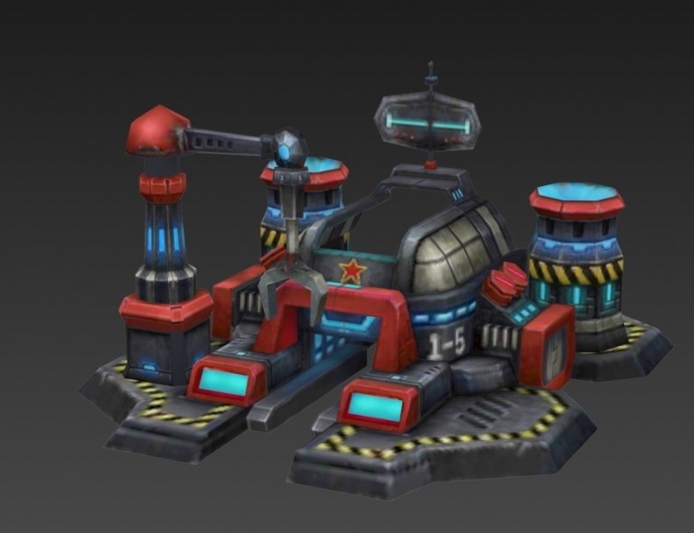 超级武器红警 红色警戒3DMAX格式低模