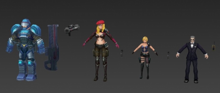 超级武器红警 红色警戒3DMAX格式低模