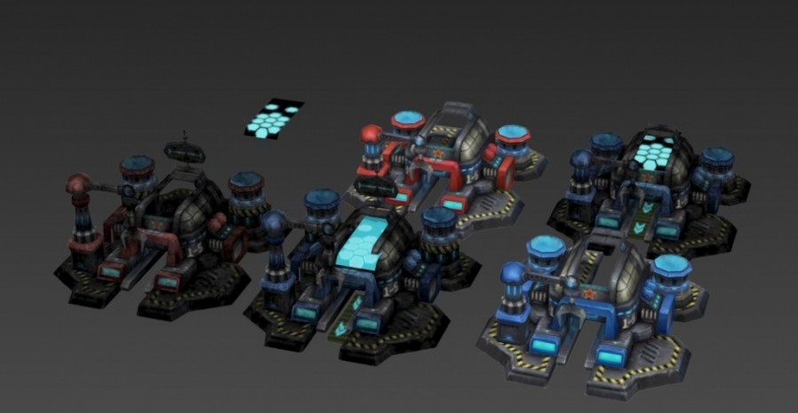 超级武器红警 红色警戒3DMAX格式低模