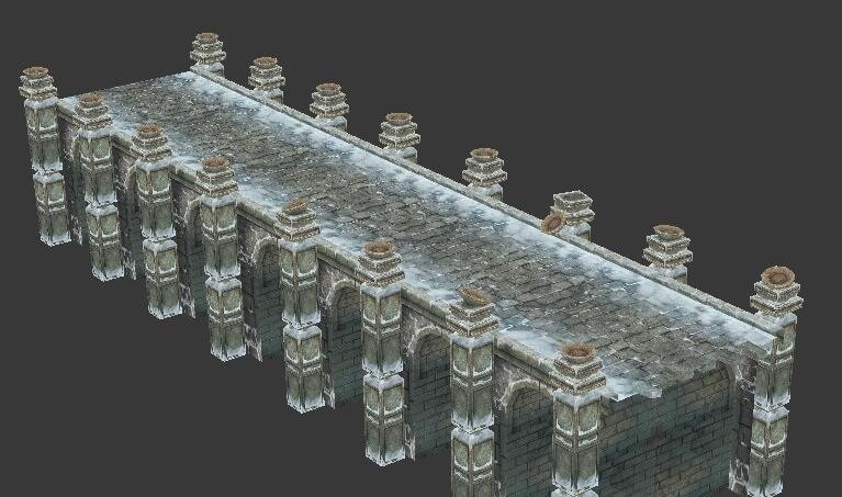 【冰火破坏神】游戏全套场景 2D设计 PSD源文件 3D模型