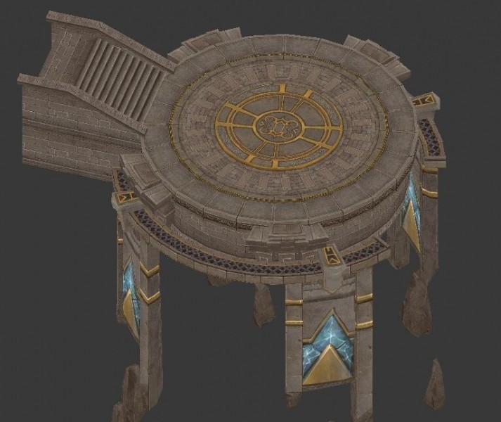 【冰火破坏神】游戏全套场景 2D设计 PSD源文件 3D模型