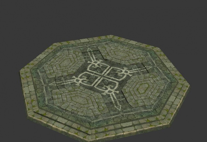 【冰火破坏神】游戏全套场景 2D设计 PSD源文件 3D模型