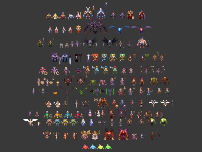 精品卡通魔幻类游戏角色怪物3D模型合集