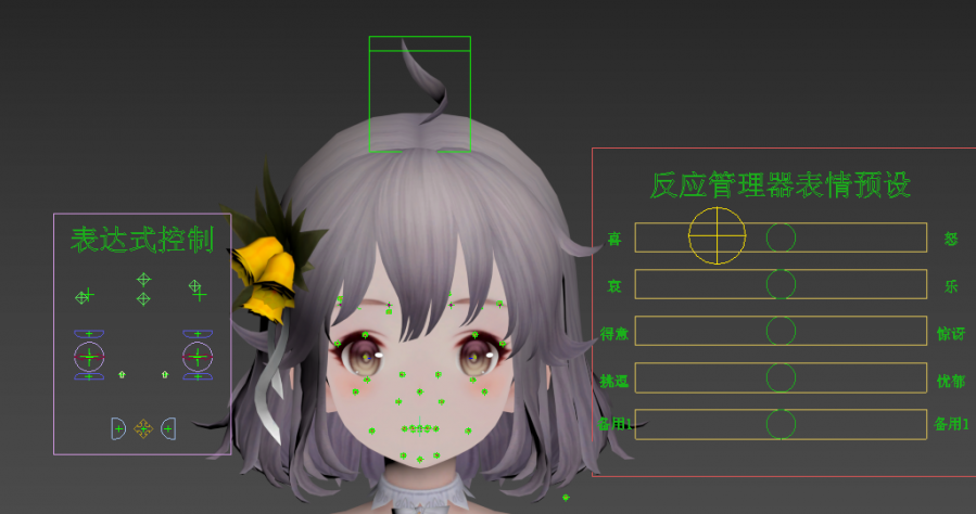 白萝莉面部绑定