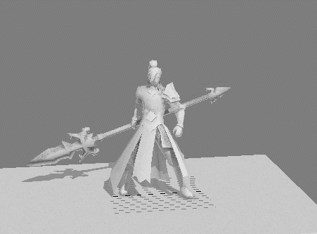 长枪动作展示源文件