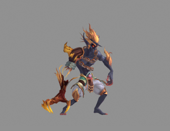 【Q封神榜】全套3D模型 带骨骼动作贴图+原画设计稿