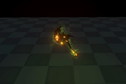 极炫的物体表面特效 Mesh Effects插件