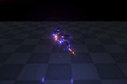 极炫的物体表面特效 Mesh Effects插件