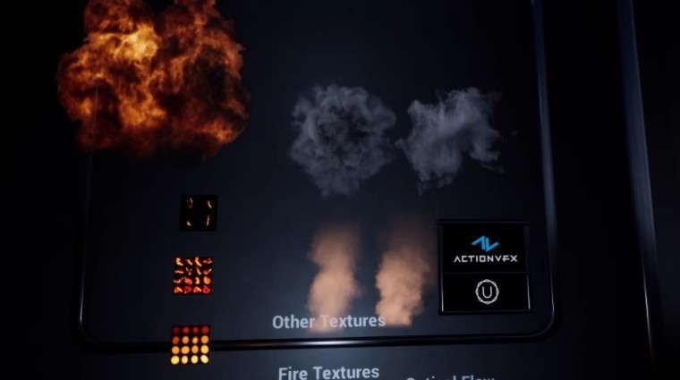 UE4虚幻5 Ultimate Fire Pack Vol 1. 终极火焰大火燃烧特效包