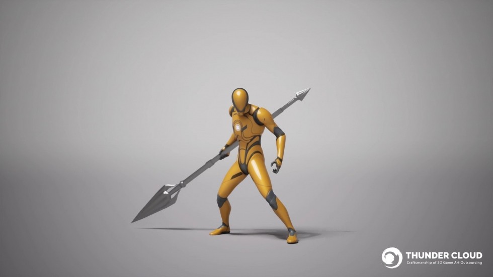 UE5.4虚幻5 Sword and Spear Animation 剑与矛游戏人物动画包