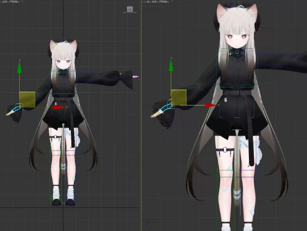动物朋友模型 逻辑猫 带绑定