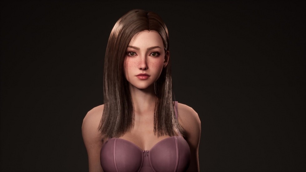  都市摩登女孩莱利魔性角色模型