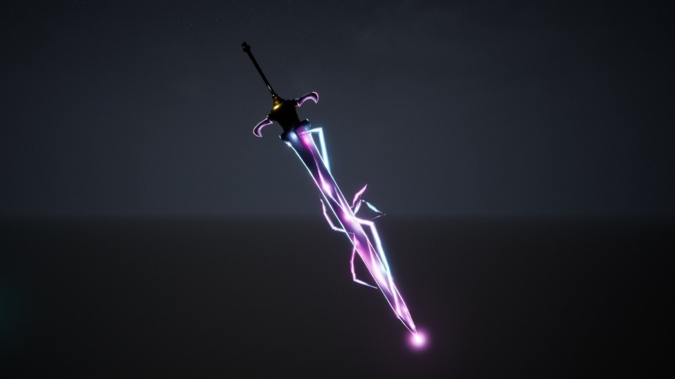 UE4虚幻5 Sword FX 武器附魔发光Buff粒子特效