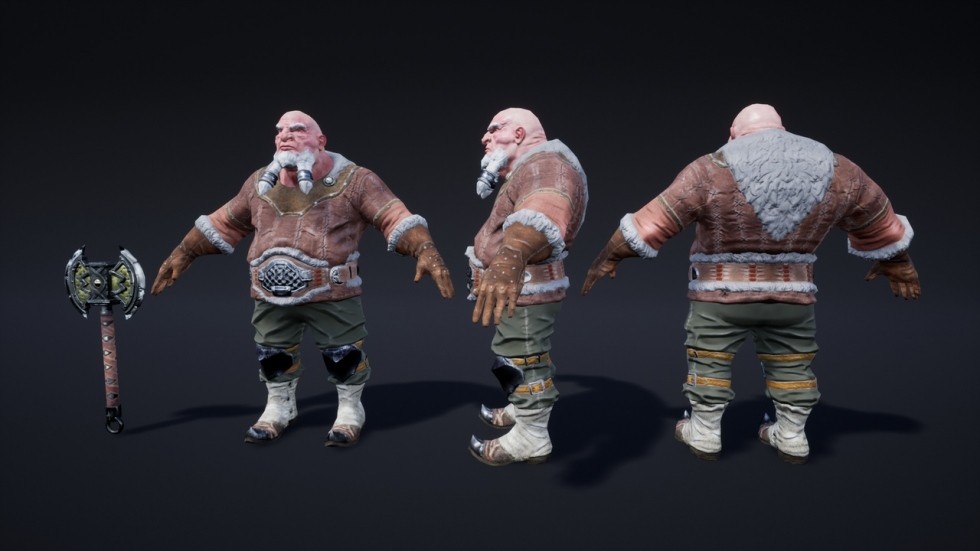 UE4虚幻5 Fantasy Characters (Pack) 奇幻人物套装角色模型