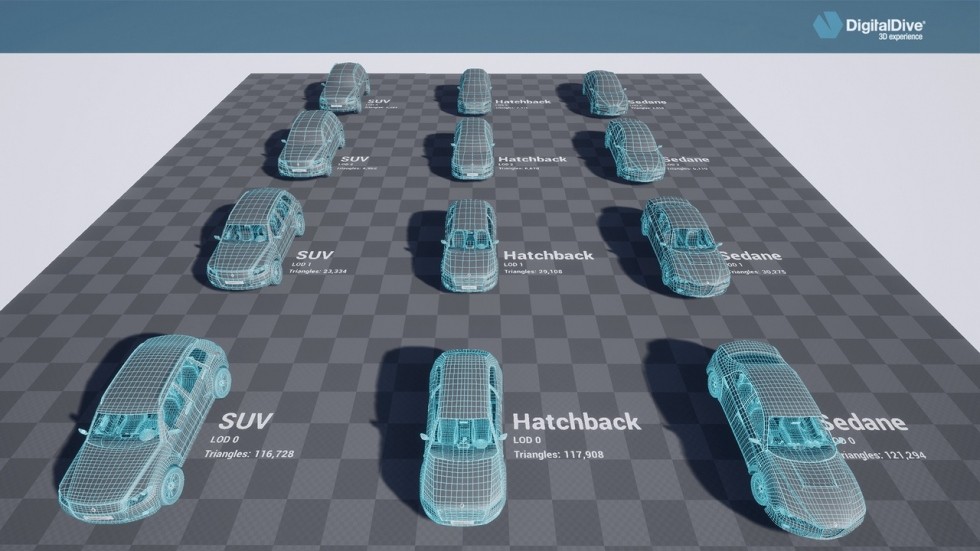 高品质写实汽车3d模型