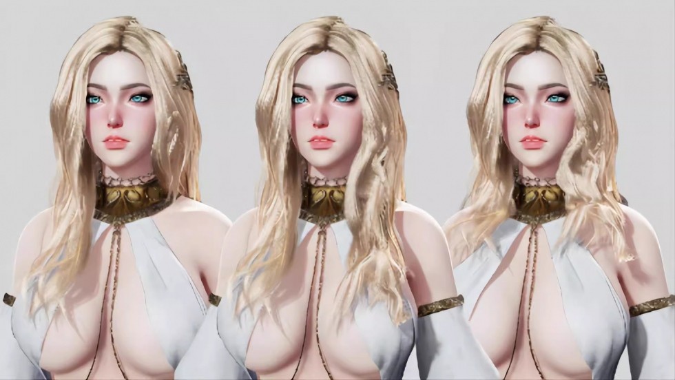 UE5虚幻4可爱光明黑暗天使女孩人物角色模型Angelica IdaFaber