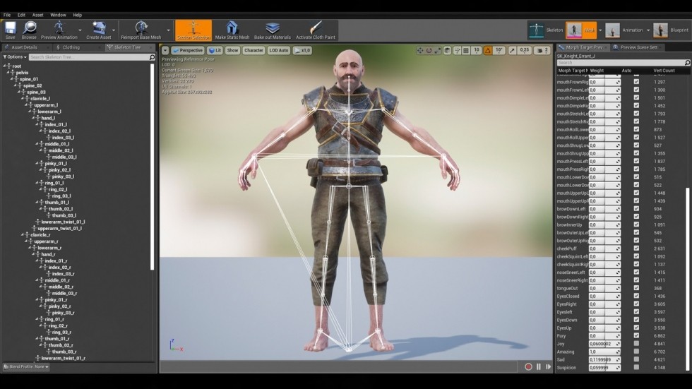 Knight Errant游侠盔甲骑士3d角色免费模型