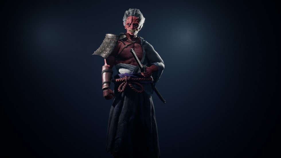 UE4虚幻5 Oni Samurai 日本鬼武士剑士人物角色反派动画模型