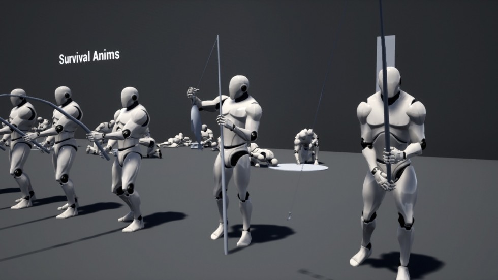 UE4虚幻5 Survival Animations 野外冒险生存动画