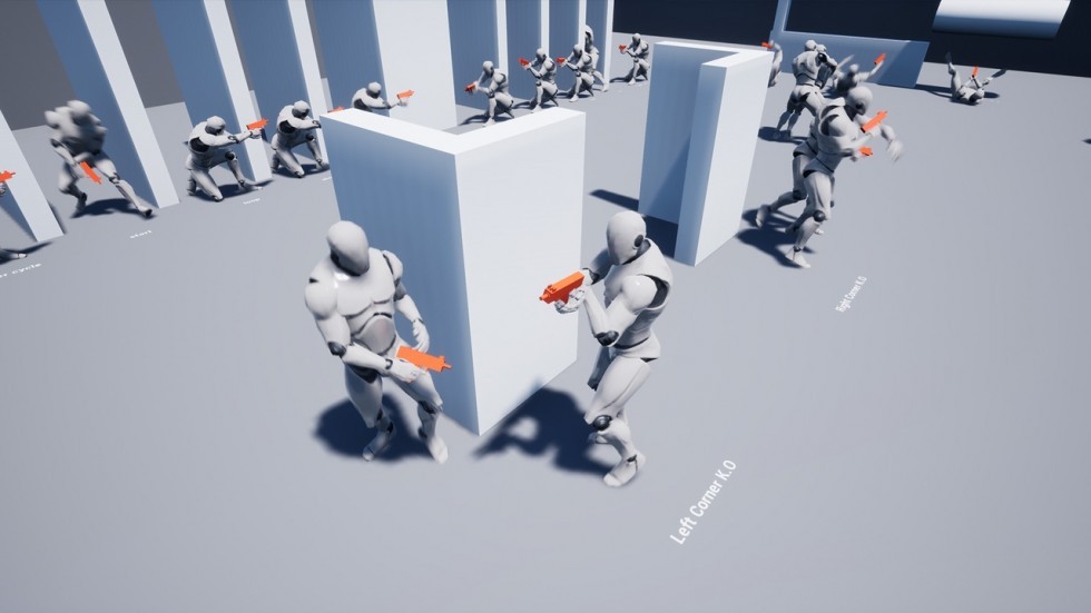 UE4虚幻5 GunFu Pistol Attacks 持枪手枪格斗打斗动画