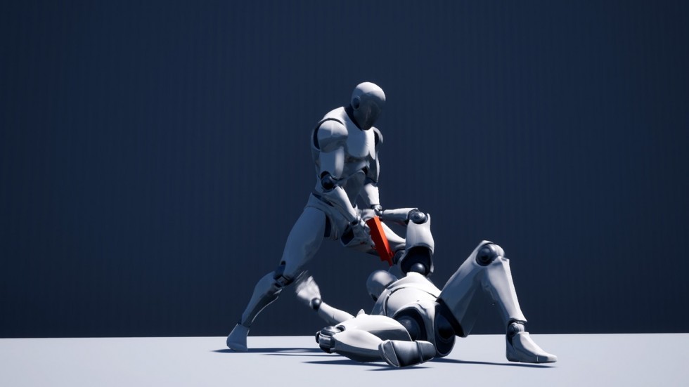 UE4虚幻5 GunFu Pistol Attacks 持枪手枪格斗打斗动画