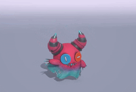 一套精品宠物 魔法布偶玩偶 3dmax动画模型