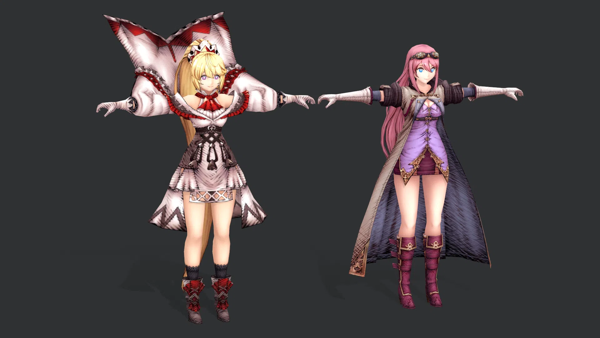 【FFBE 幻影战争】人物 怪物 武器 场景模型 角色立绘