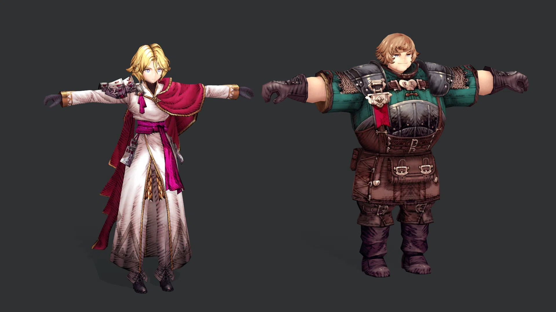 【FFBE 幻影战争】人物 怪物 武器 场景模型 角色立绘
