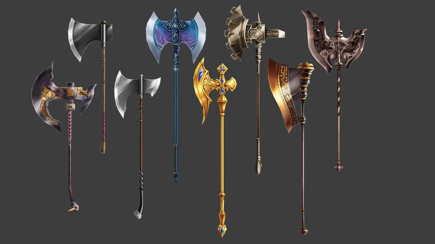 【FFBE 幻影战争】人物 怪物 武器 场景模型 角色立绘