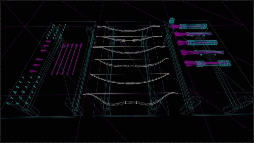 弓箭道具模型包