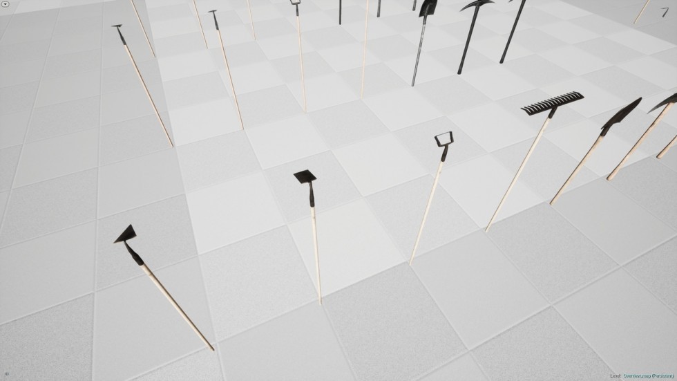 农耕劳作锄地种地动画