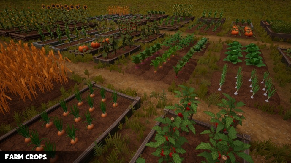 农作物水果蔬菜生长植物种地道具