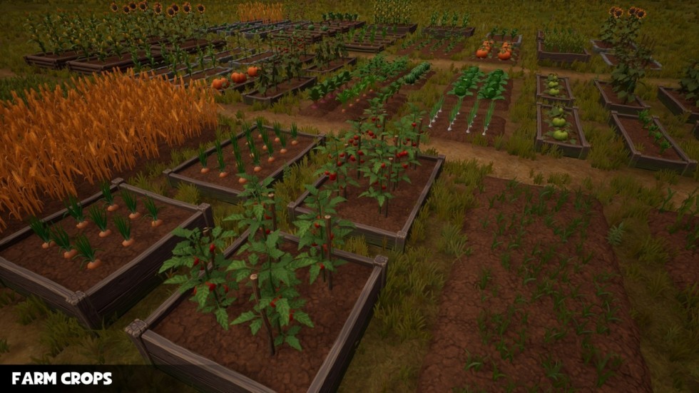 农作物水果蔬菜生长植物种地道具