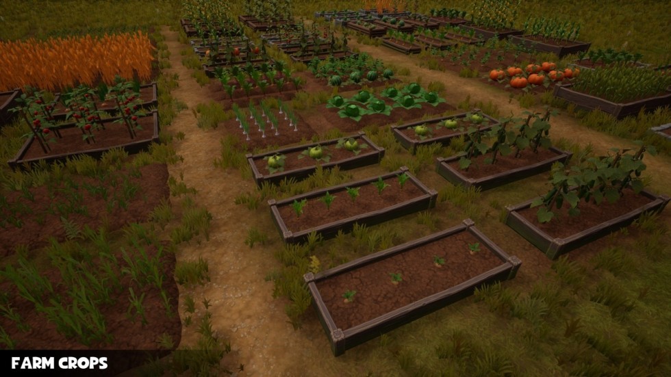 农作物水果蔬菜生长植物种地道具