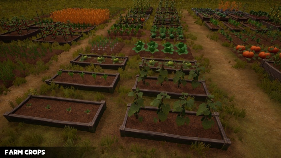 农作物水果蔬菜生长植物种地道具