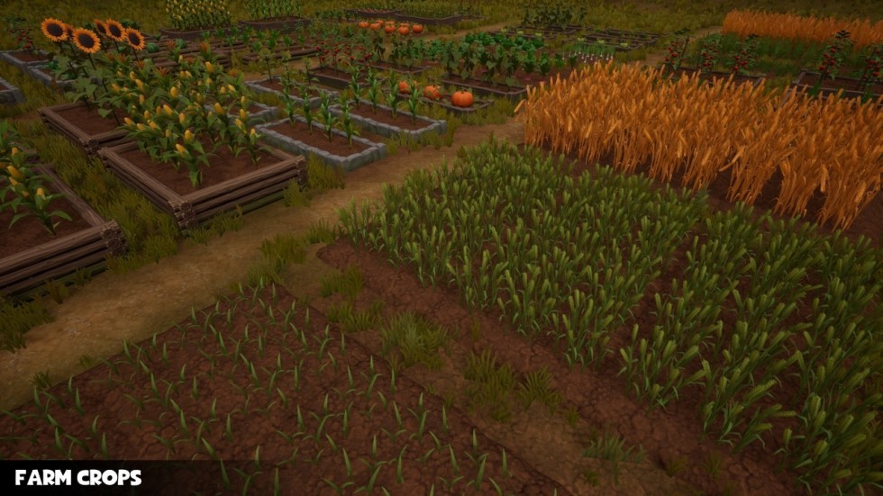 农作物水果蔬菜生长植物种地道具