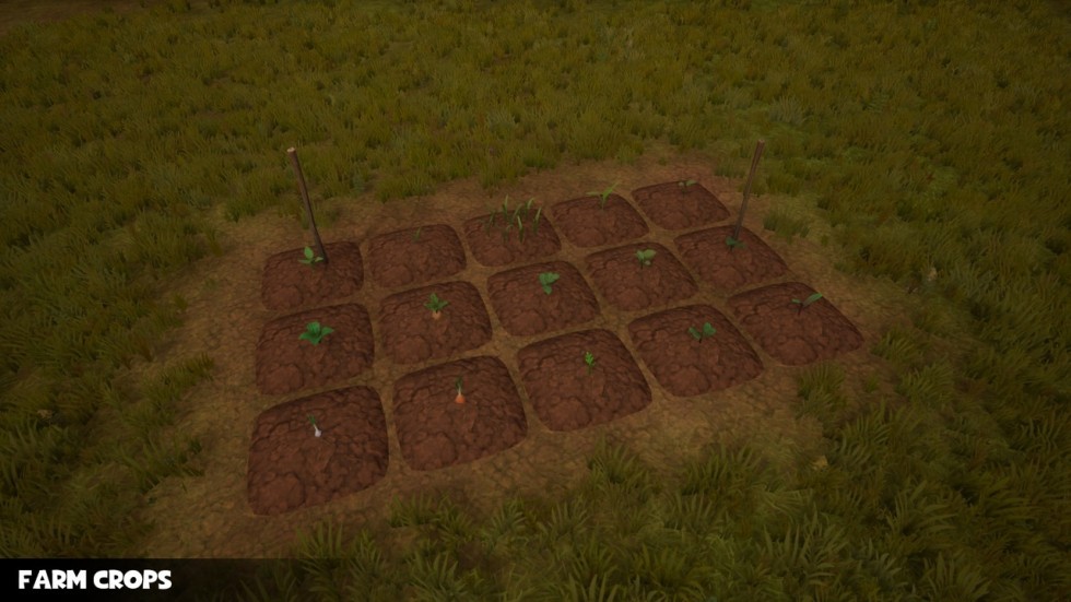 农作物水果蔬菜生长植物种地道具