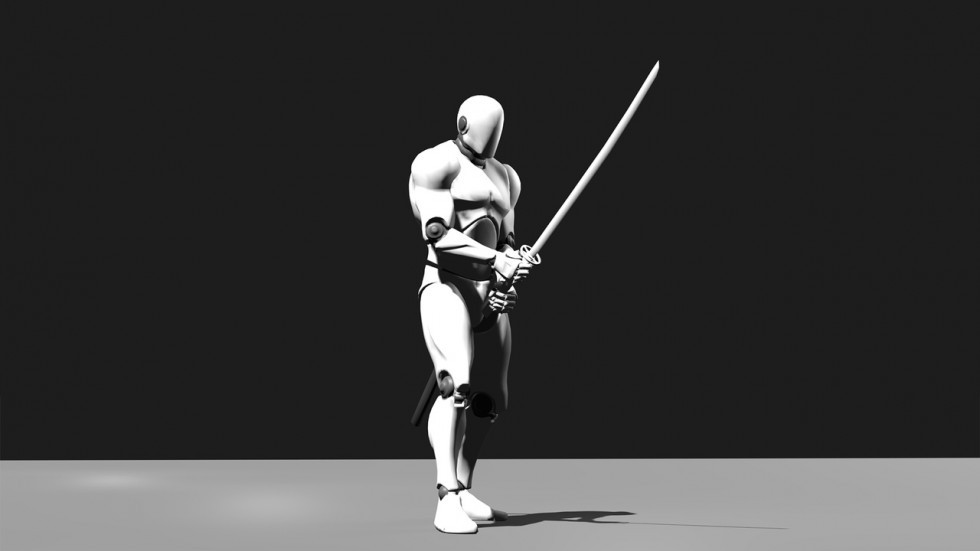 武士战斗动画包