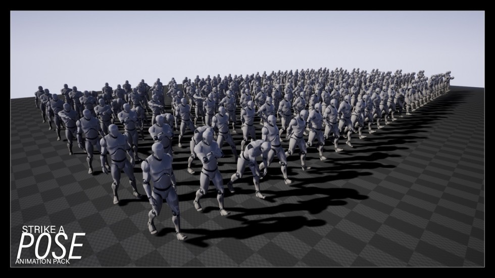 人物闲置空闲姿势动作