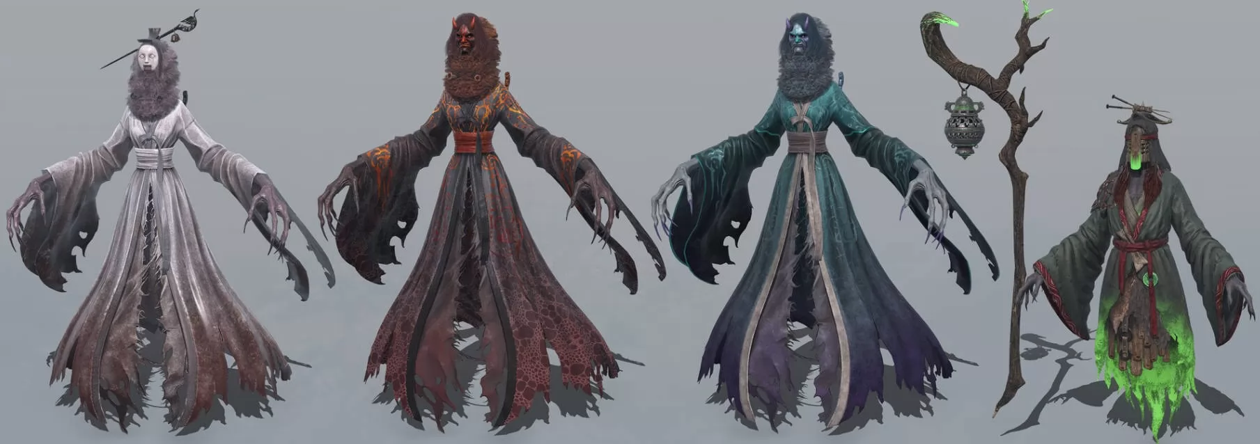 AC 怪物 骑兵 野蛮人 幽灵 骷髅 动作