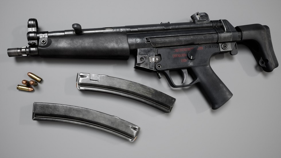 虚幻4 MP5冲锋枪模型