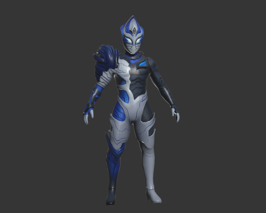 希特拉姆3d模型