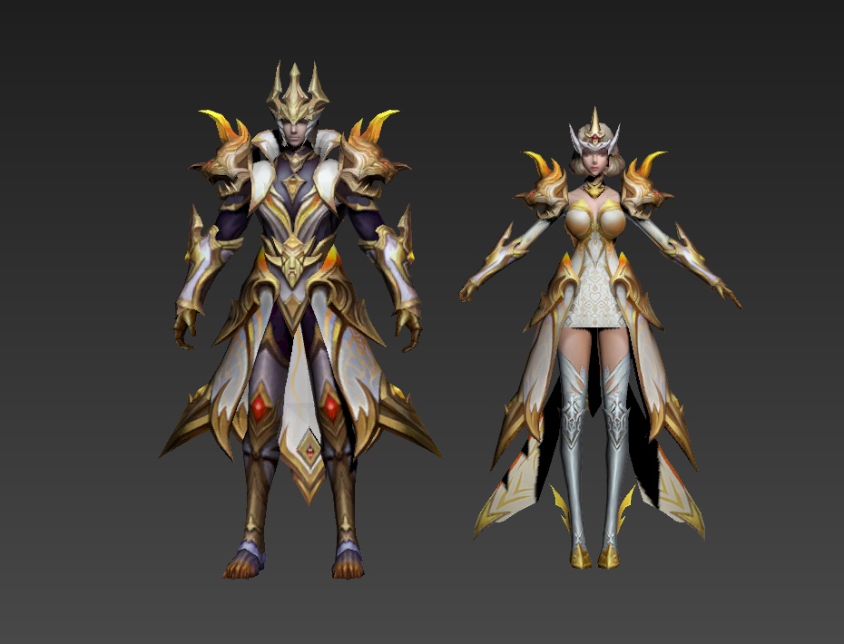 魔幻游戏男女装备