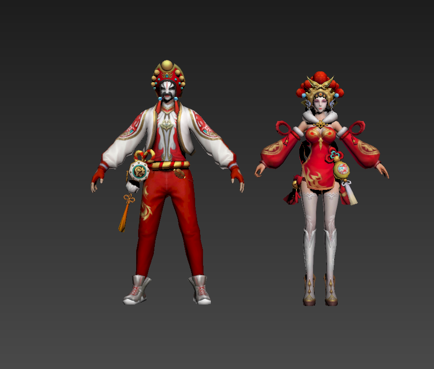 魔幻游戏男女装备