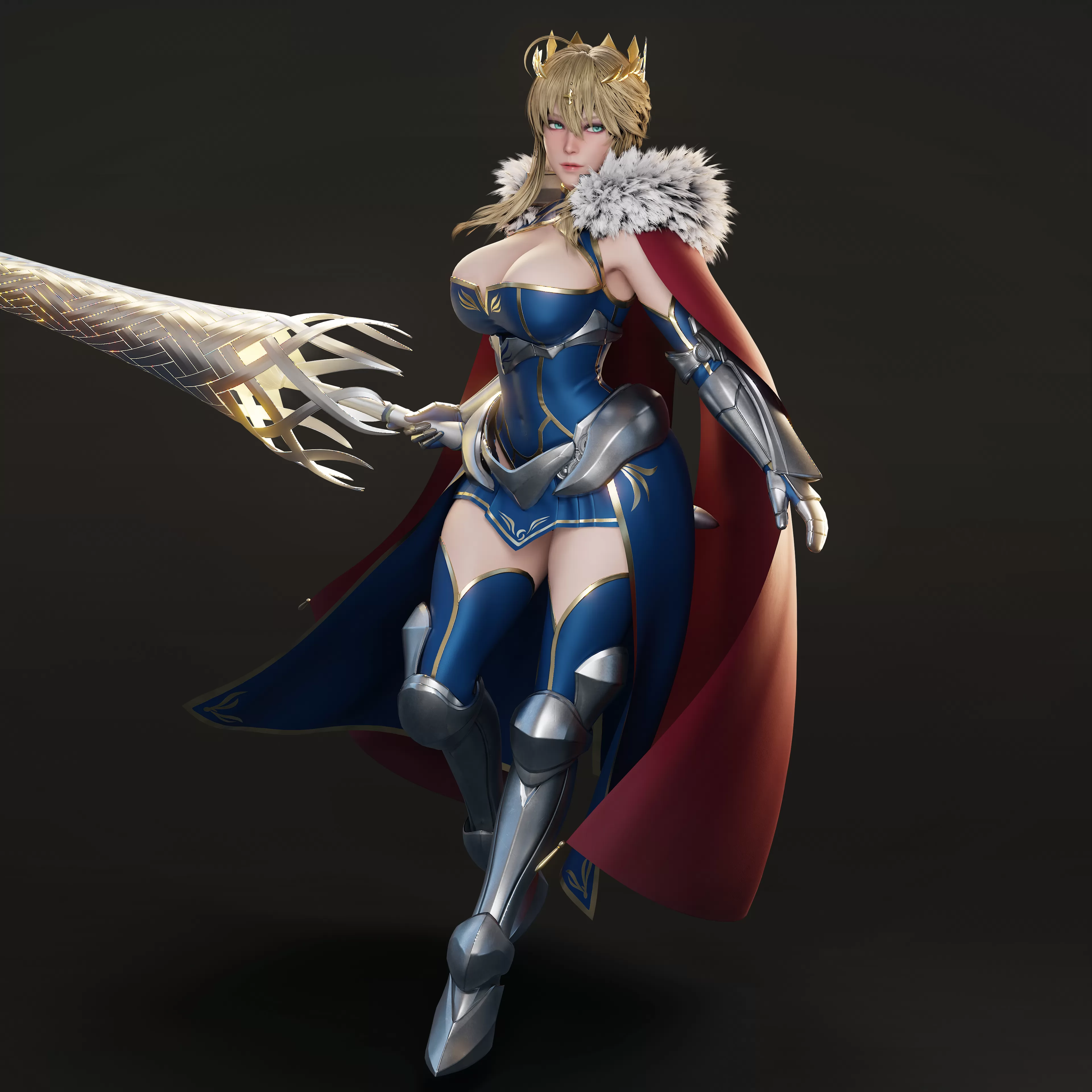 RyanReos大佬模型ADV绑定第五弹  ArtoriaLancer 带表情