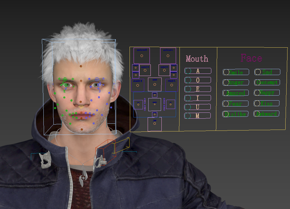 鬼泣5 尼禄 Nero - 3ds Max 模型带绑定贴图